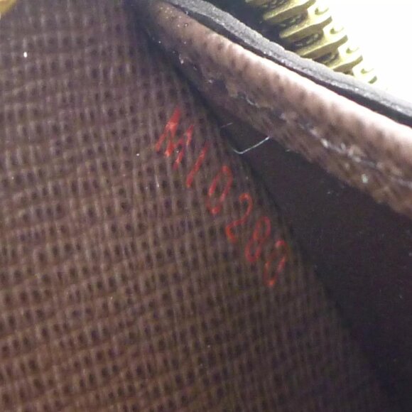 Auth LOUIS VUITTON Zippy Wallet Round Fastener N60015 Damier Ebene #36631948 - Picture 9 of 16